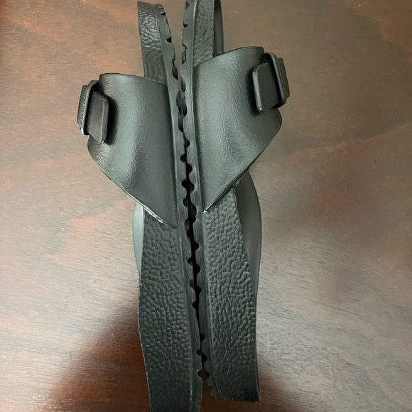 Birkenstock Black Slide Sandals - Picture 5 of 6